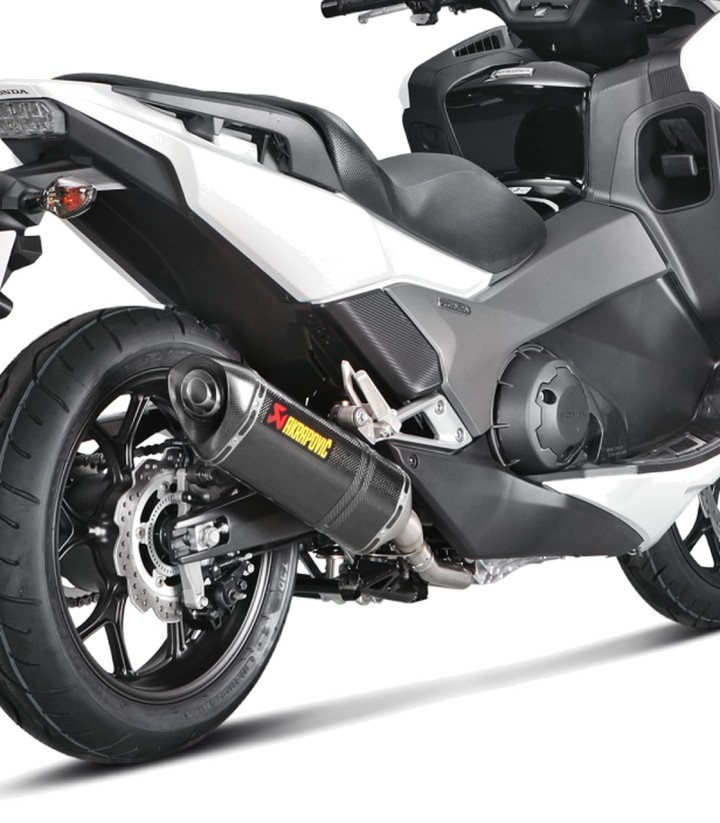 Akrapovič-uitlaat van carbon voor Honda NC 700/750 D Integra/S/X (12-20) S-H7SO2-HRC