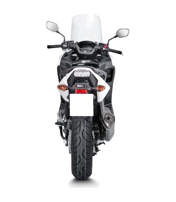 Scarico Akrapovič in carbonio per Honda NC 700/750 D Integra/S/X (12-20) S-H7SO2-HRC
