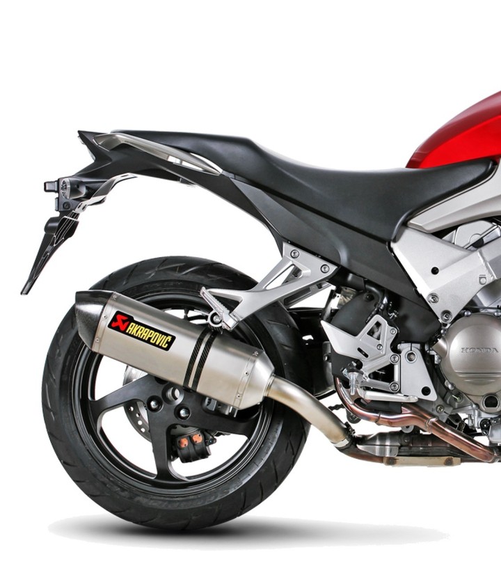Akrapovič Exhaust in Titanium for Honda VFR 800 X Crossrunner (11-14) S-H8SO2-HRT