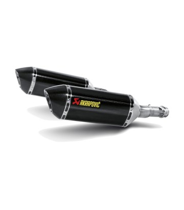 Échappement Akrapovič en carbone pour Kawasaki Ninja 1000 SX (10-13), Z 1000 (10-13), Z 1000 SX (10-13) S-K10SO6-HZC