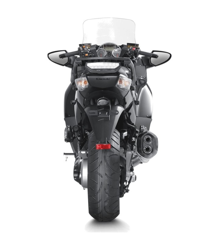 Akrapovič-uitlaat van titanium voor Kawasaki GTR 1400 (08-17) S-K14SO5-HZAAT