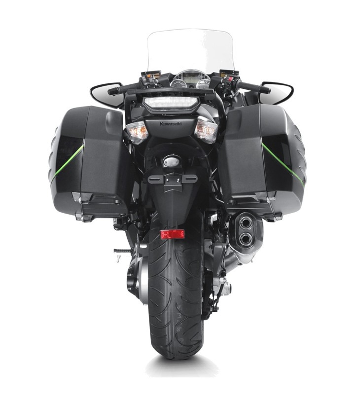 Akrapovič Exhaust in Titanium for Kawasaki GTR 1400 (08-17) S-K14SO5-HZAAT