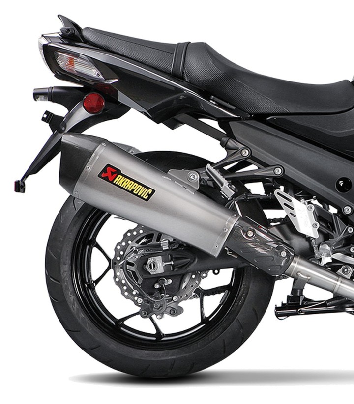 Escape Akrapovič en Titanio para Kawasaki ZX 14 R (12-20), ZZR 1400 (12-20) S-K14SO6-HZAAT