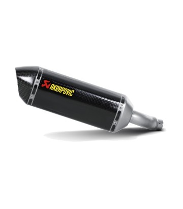 Akrapovič-uitlaat van carbon voor Kawasaki EX 250 R Ninja (13-16), Ninja 300 (13-16), Z 250 (13-16), Z 300 (15-16) S-K3SO1-ZC