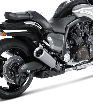Escape Akrapovič em titânio para Yamaha V MAX 1200 (09-16), V MAX 1700 (09-16) S-Y17SO1-HBAV