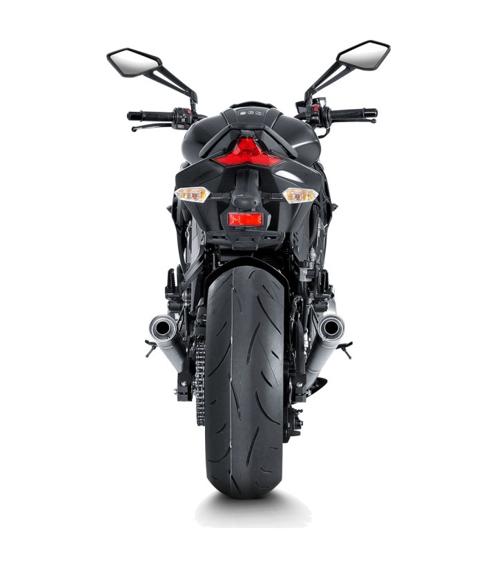 Akrapovič-Megafon-Auspuff aus Titan für Kawasaki Z 1000/SX (14-20) SM-K10SO2T