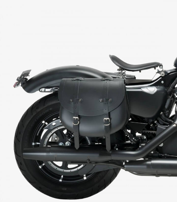 Customacces Saddlebags model HD color Black