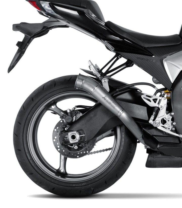 Akrapovič Megaphone Exhaust in Titanium for Suzuki GSX-R 1000 (09-11) SM-S10SO1T
