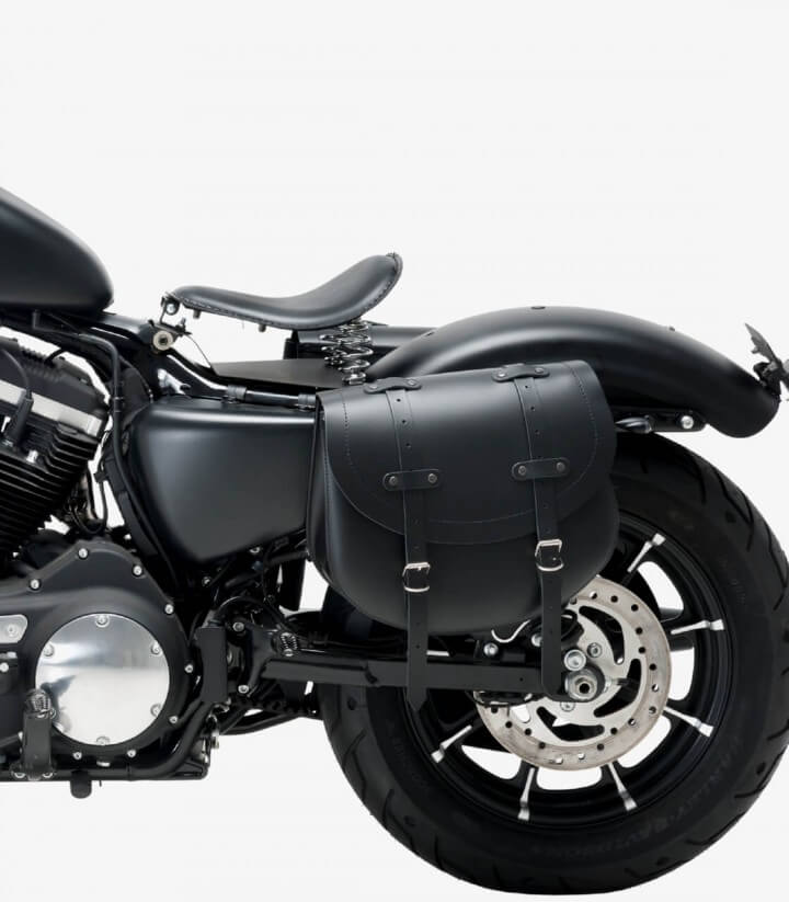 Customacces Saddlebags model HD color Black
