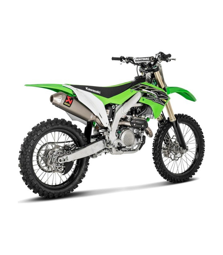 Escape Akrapovič Evolution en Titanio para Kawasaki KX 450 (21-23), KX 450 F (19-20) S-K4MET8-BNTA