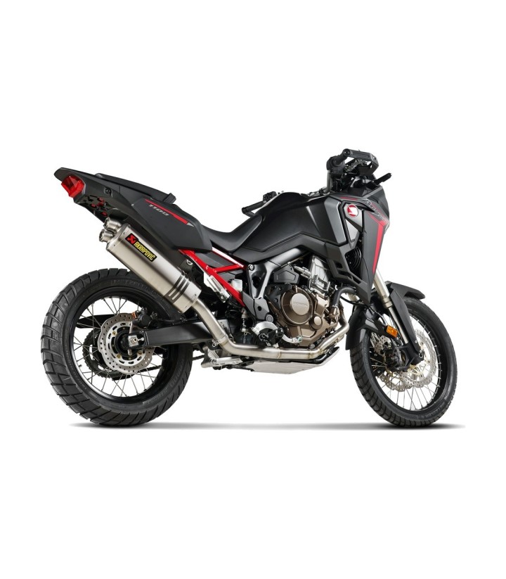 Akrapovič Racing-uitlaat van titanium voor Honda CRF 1100 L Africa Twin (20-26) S-H11R3-WT