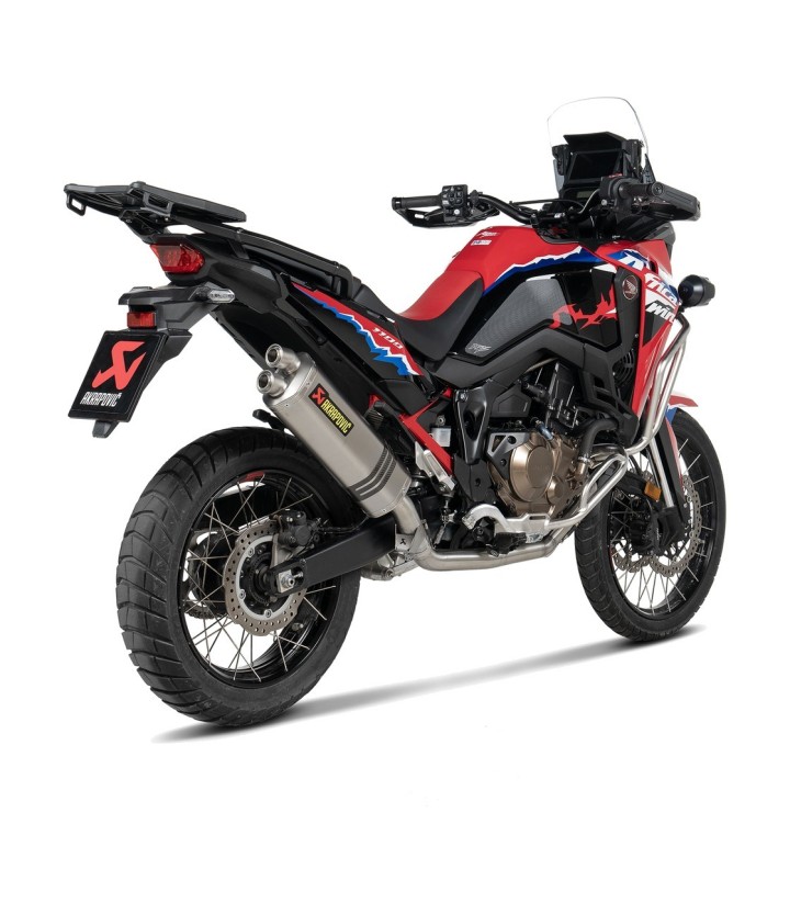 Akrapovič Racing-uitlaat van titanium voor Honda CRF 1100 L Africa Twin (20-26) S-H11R4-WT