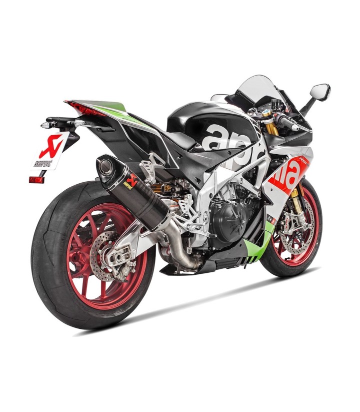 Akrapovič-uitlaat van carbon voor Aprilia RSV 4 1000/1100 (17-20), Tuono V4 1000/1100 (17-20) S-A10SO9-RC