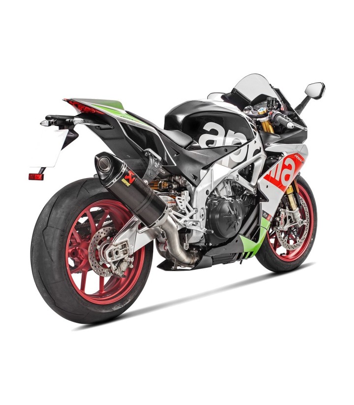 Akrapovič-uitlaat van carbon voor Aprilia RSV 4 1000/1100 (17-20), Tuono V4 1000/1100 (17-20) S-A10SO9-RC