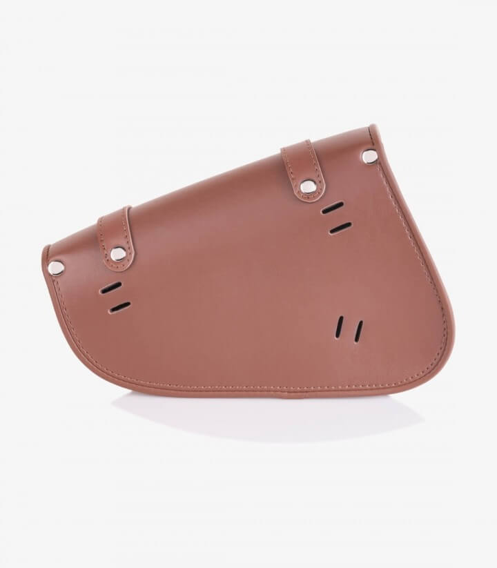 Satteltaschen Modell Detroit Farbe Braun von Customacces
