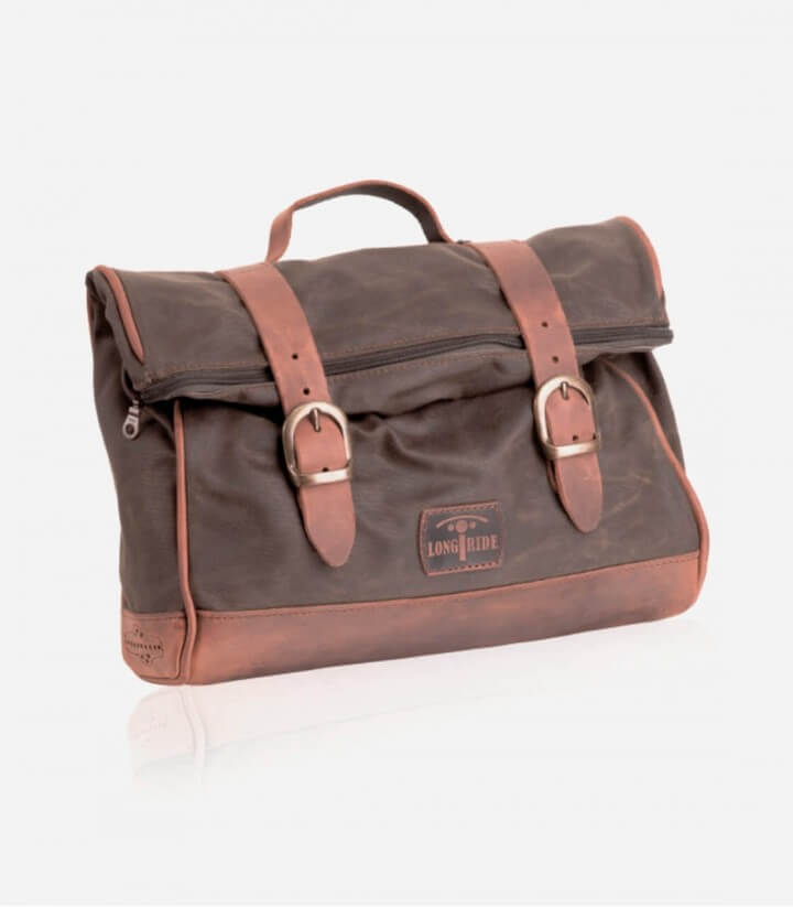 Satteltaschen Modell Vintage Farbe Orange von Customacces