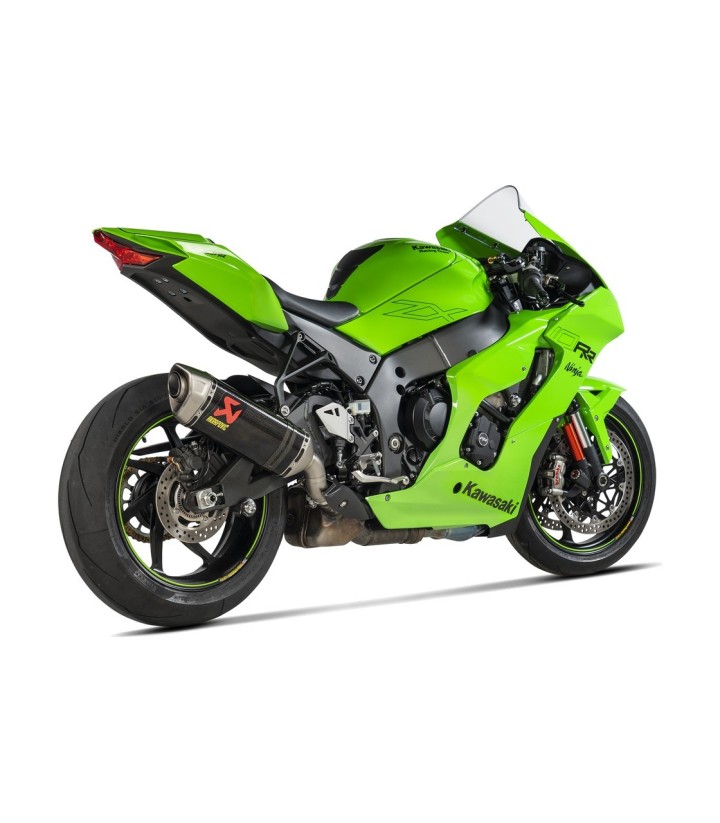 Échappement Akrapovič en carbone pour Kawasaki ZX 10 R (21-26) S-K10SO27-HRC