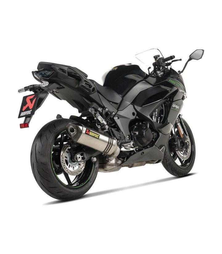 Akrapovič-uitlaat van titanium voor Kawasaki Ninja 1000 SX (20-24), 1100 SX (25-26) S-K10SO32-HRT