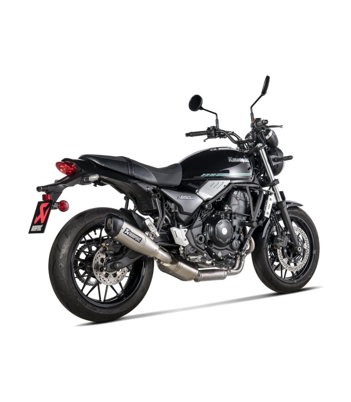 Escape Akrapovič en Titanio para Kawasaki Z 650 RS (22-24) S-K6SO8-HCQT