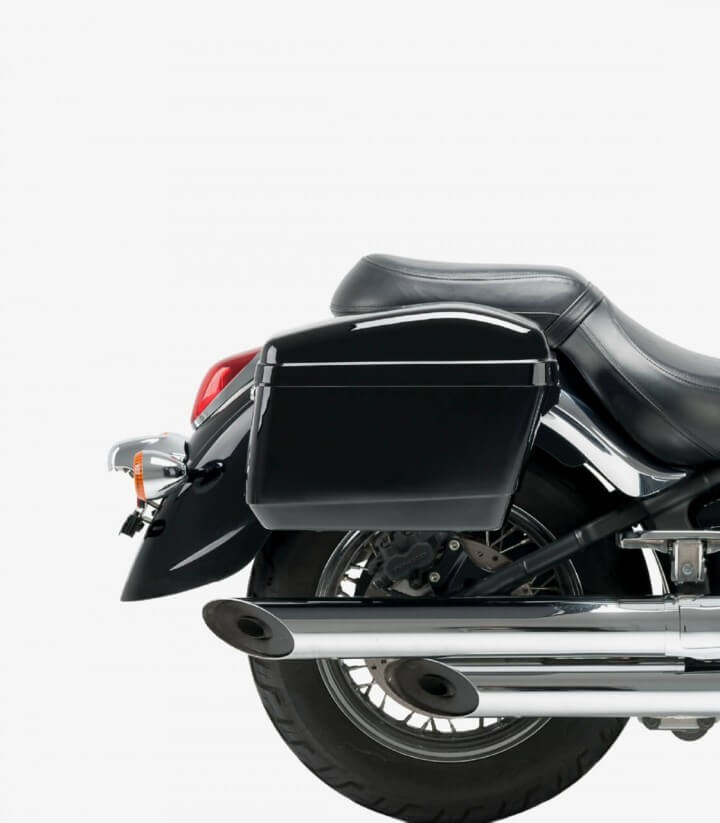 Customacces Hard Saddlebags model Easy color Black