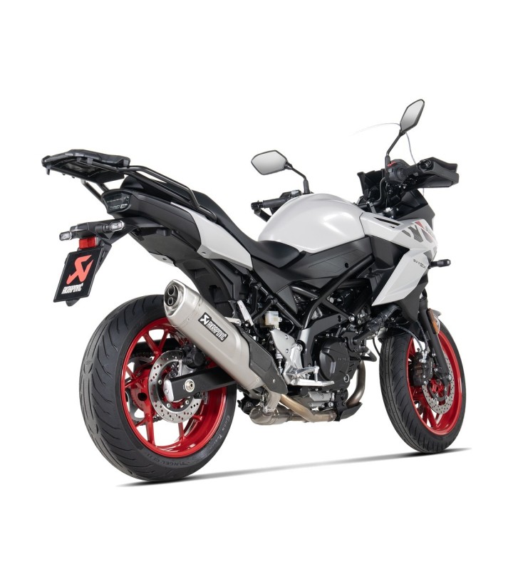 Escape Akrapovič em titânio para Suzuki SV 650 (18-26), SV-7GX (26) S-S7SO3-HRT