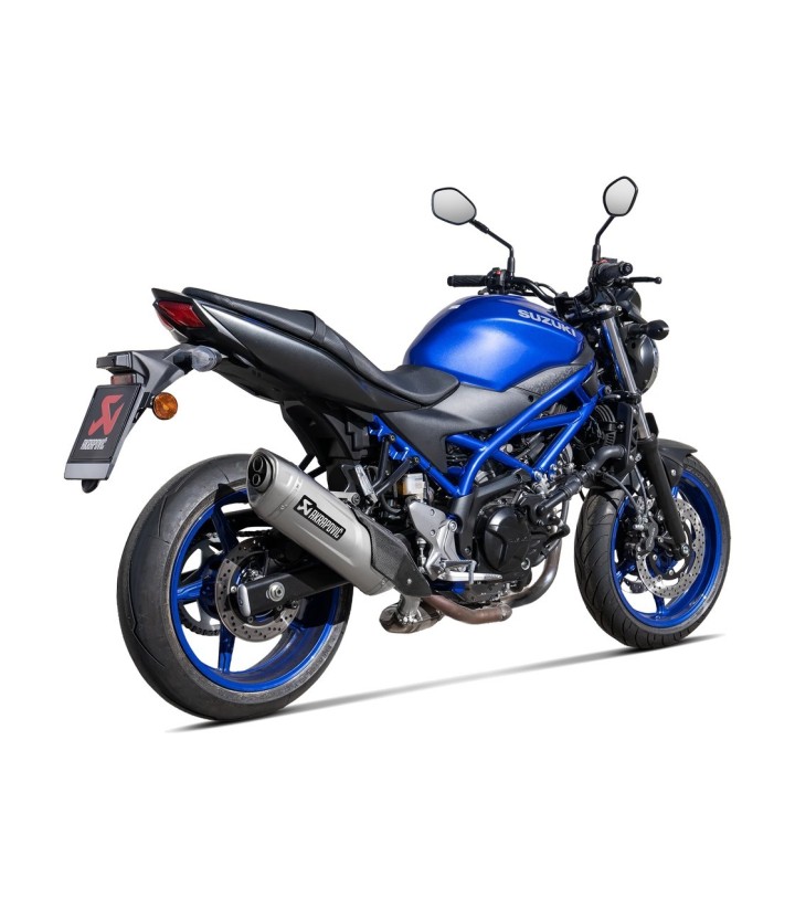 Escape Akrapovič em titânio para Suzuki SV 650 (18-26), SV-7GX (26) S-S7SO3-HRT
