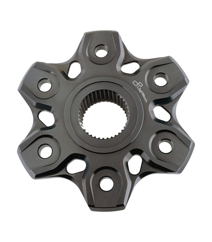 Flangia esterna del supporto corona LighTech nera per KTM Super Duke 1390 R (24-25) SSI001NER