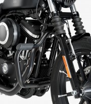 Defensas Mustache para Harley Davidson Sportster 1200/883 color Negro de Customacces