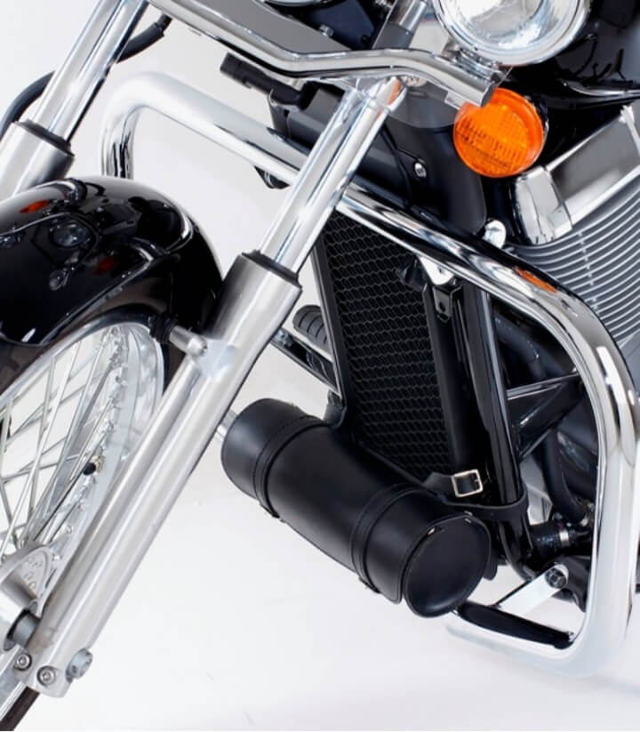 Sturzbügel für Honda Shadow VT 125/750 Farbe Stahl von Customacces