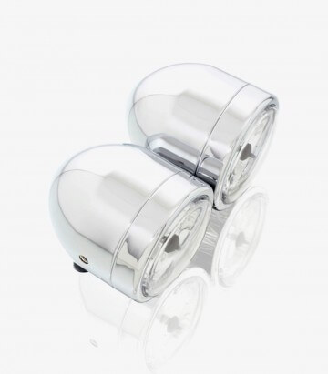 Zugelassener Doppel-Hauptscheinwerfer 12 V 60/55 W Halogen FD0001J von Customacces