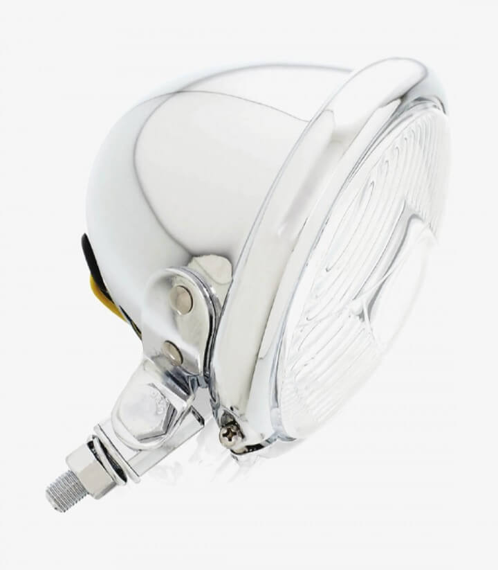 Faro Auxiliar Antiniebla Cromado 4-1/2-E Homologado de Ø 115 mm FA0008J de Customacces