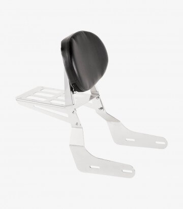 Triumph America Flat CL Backrests for the passenger color Steel from Customacces