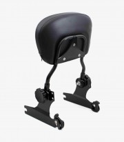 Customacces Luxus Softail Model Backrest for the passenger color Black