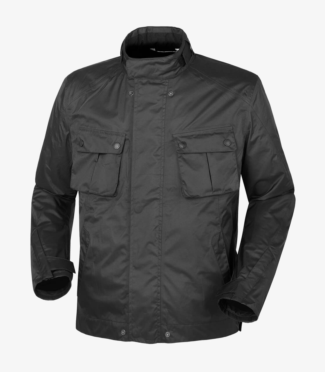Chaqueta De Moto 4 Estaciones Hombre - Impermeable, Transpirable, Con Forro Térmico Desmontable Y Protecciones CE
