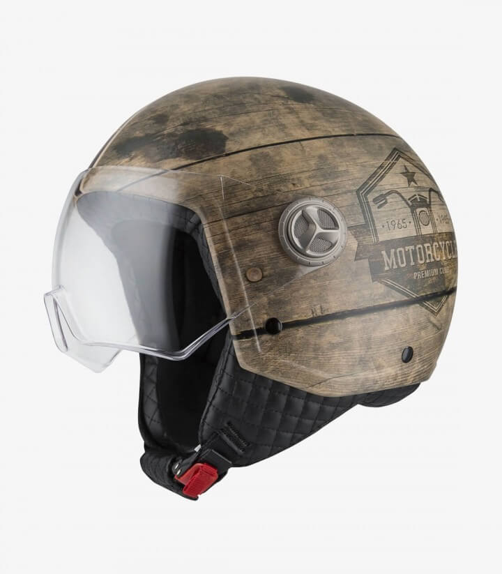 NZI Zeta 2 Optima Matt Board Open Face Helmet