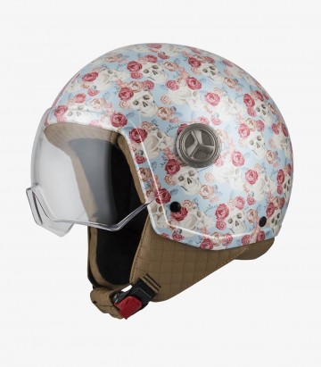 NZI Zeta Optima Sky Open Face Helmet