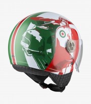 NZI Zeta 2 Optima Mod Green Open Face Helmet