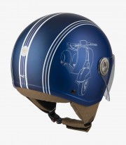 NZI Zeta 2 Optima Matt Sprint Blue Open Face Helmet