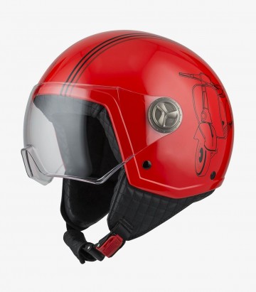 Jethelm NZI Zeta 2 Optima Sprint Neonrot