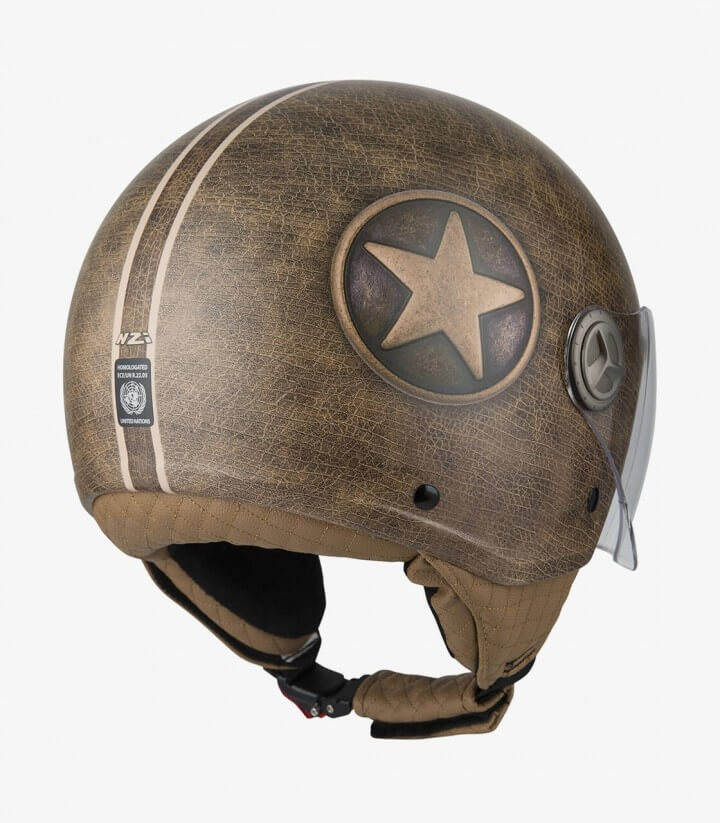 NZI Zeta 2, Casco Aperto MINIJET Unisex Adulto