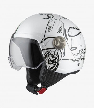 NZI Zeta 2 Optima W-Vespa Turia Open Face Helmet