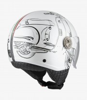 NZI Zeta 2 Optima W-Vespa Turia Open Face Helmet