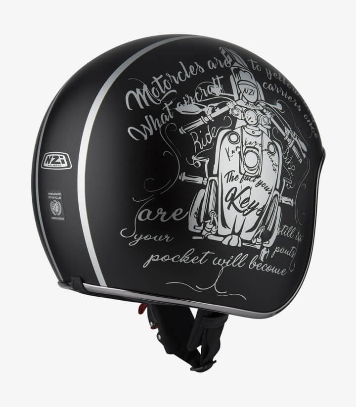 Casco Jet NZI Rolling 3 Sun Tank Silver