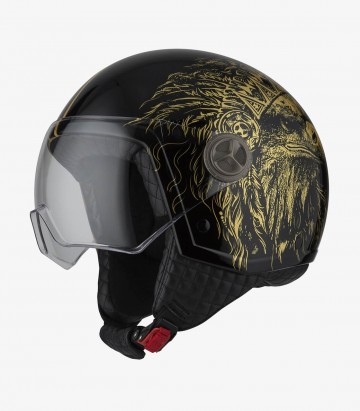 NZI Zeta 2 Optima Boss Gold Open Face Helmet