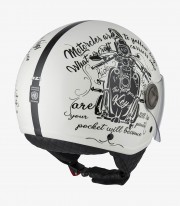 Casco Jet NZI Zeta 2 Optima Tank Bone