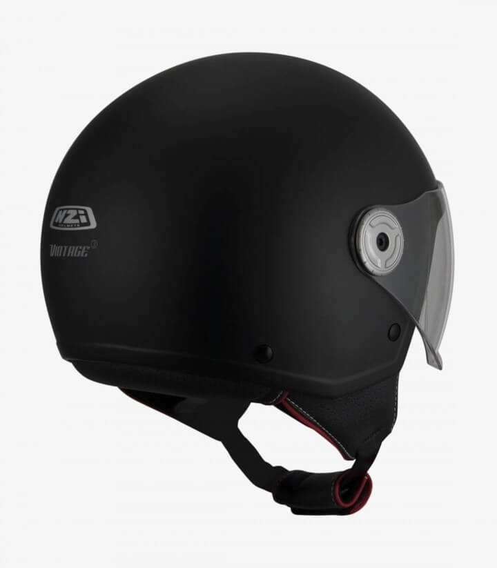 Casco Jet NZI Vintage 3 Negro Mate