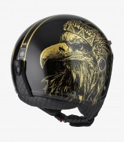 NZI Tonup Optima Boss Gold Open Face Helmet