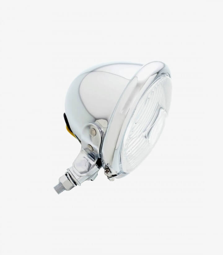 Faro Auxiliar Cromado 4-1/2-E Homologado de Ø 115 mm FA0006J de Customacces