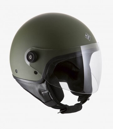 El'Jettin open face helmet color Matte Airborne Green from Tucano Urbano