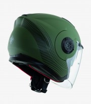 El'Tange open face helmet color Matte Airborne Green Design A from Tucano Urbano 1400